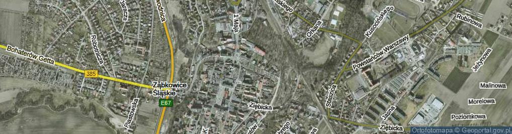Zdjęcie satelitarne Sienkiewicza Henryka ul.